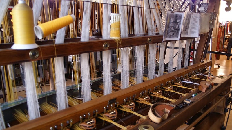 Textile Factory Loom